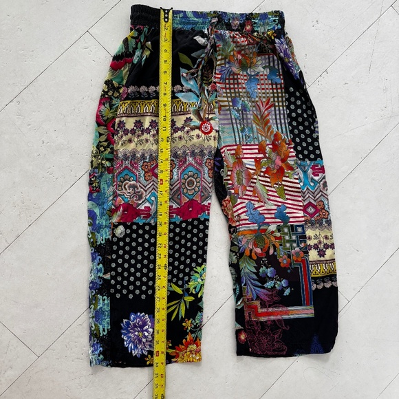 Johnny Was Silk Pajama Set - Picture 9 of 10